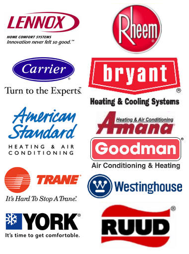 Air Conditioning Repair Metro Atlanta - Brands Serviced